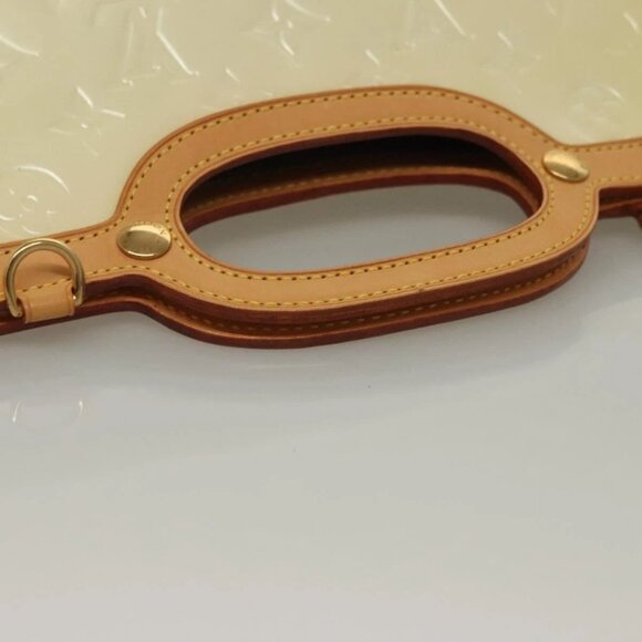 LOUIS VUITTON Monogram Vernis Roxbury Drive Hand Bag Perle M91374 Auth 134503 - Picture 8 of 16